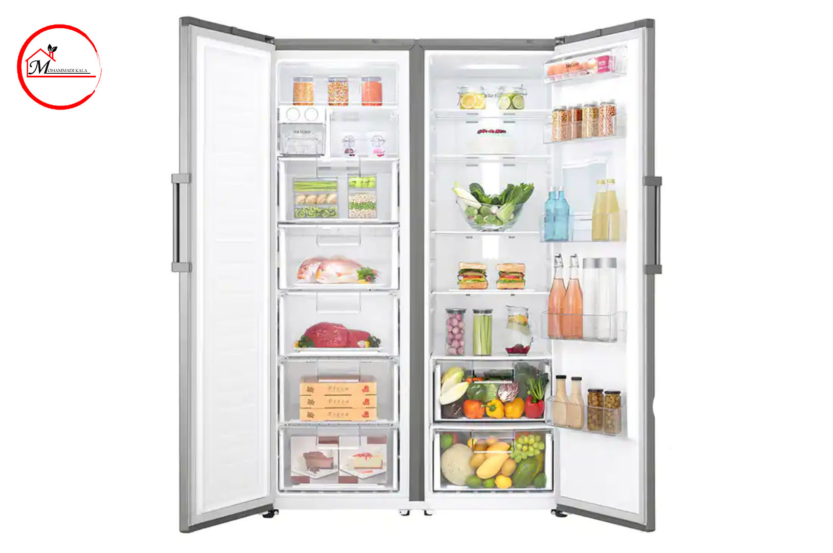 یخچال فریزر دوقلو ال جی مدل LF25F/LF25R ا LG Refrigerator LF25F / LF25R 35FT